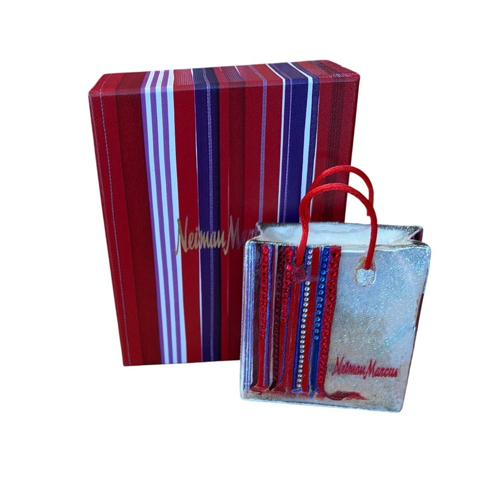 Neiman Marcus Shopping Bag Ornament Multi 2004/READ